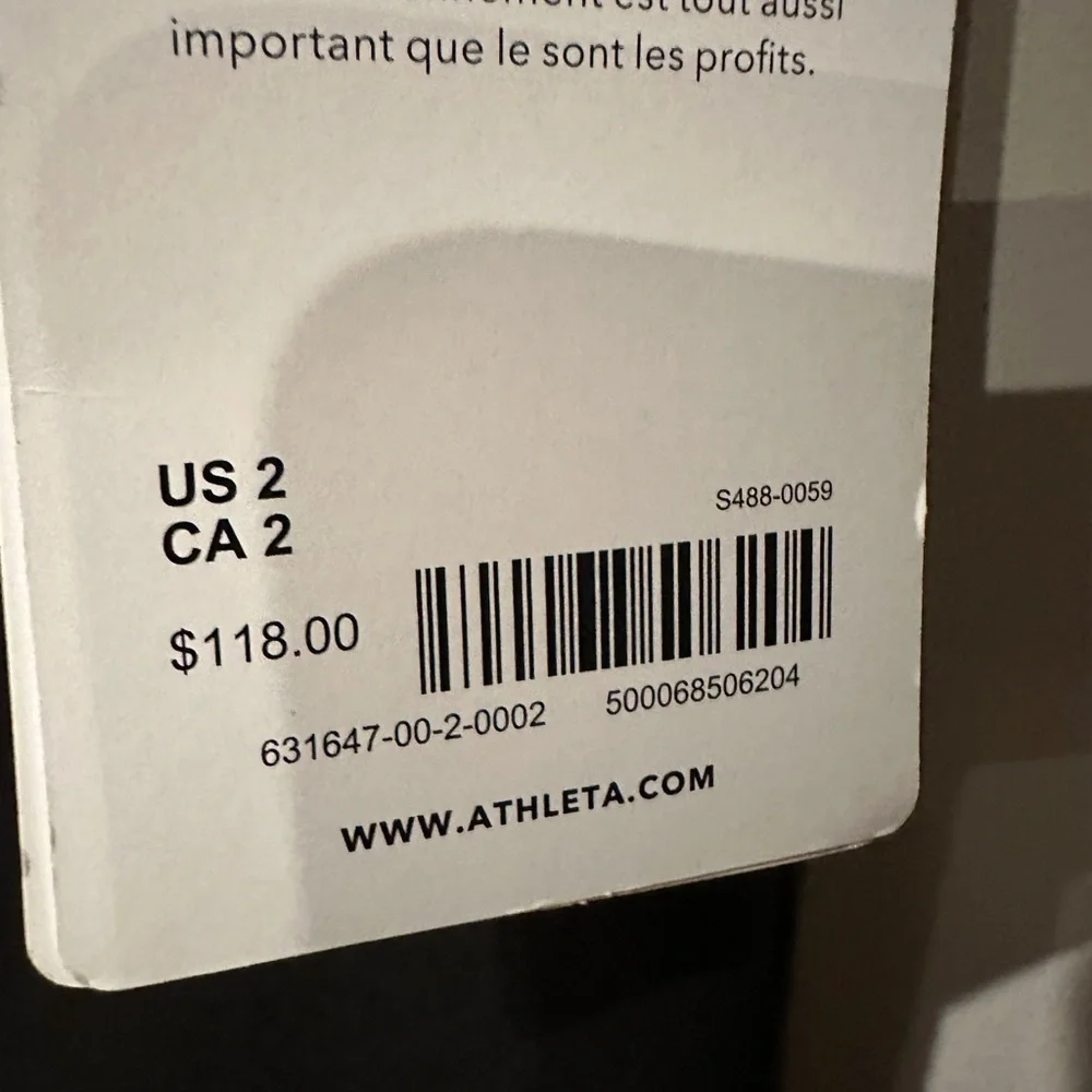 Athleta Black Jeans size 2 NWT